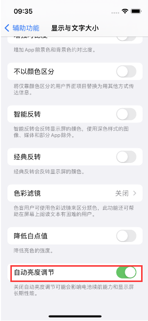 六合苹果15维修店分享iPhone 15 Pro系列屏幕亮度 