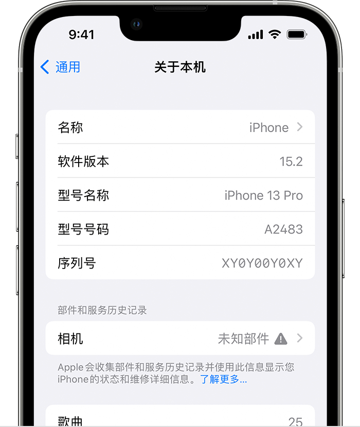 六合苹果维修分享iPhone 出现提示相机“未知部件”是什么原因？ 