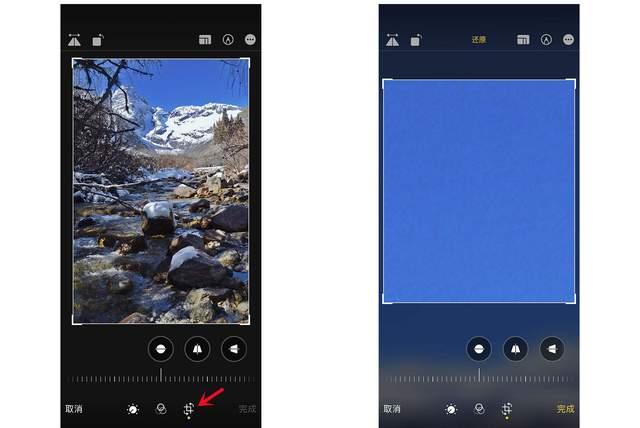 六合苹果手机维修分享iPhone手机如何使用裁剪功能隐藏照片 