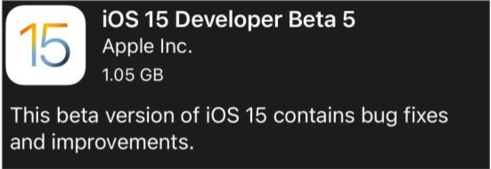 六合苹果手机维修分享如何升级到iOS15.0 beta5 